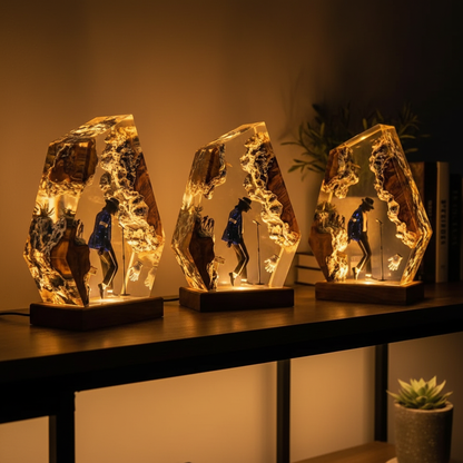 Michael Jackson™ Resin Lamp